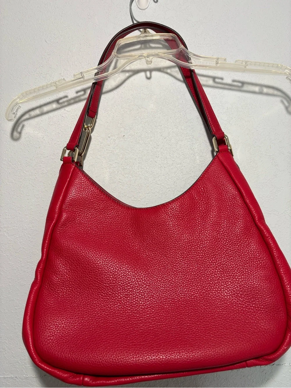 Kate Spade Large Kayla Triple Compartment Shoulder Bag in Cherry NWOT